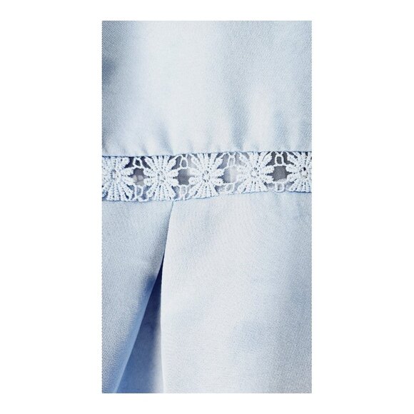 Chi Chi London Naila Halter Midi Dress Bridesmaid Prom Formal Baby Blue Size 10 - Picture 5 of 10